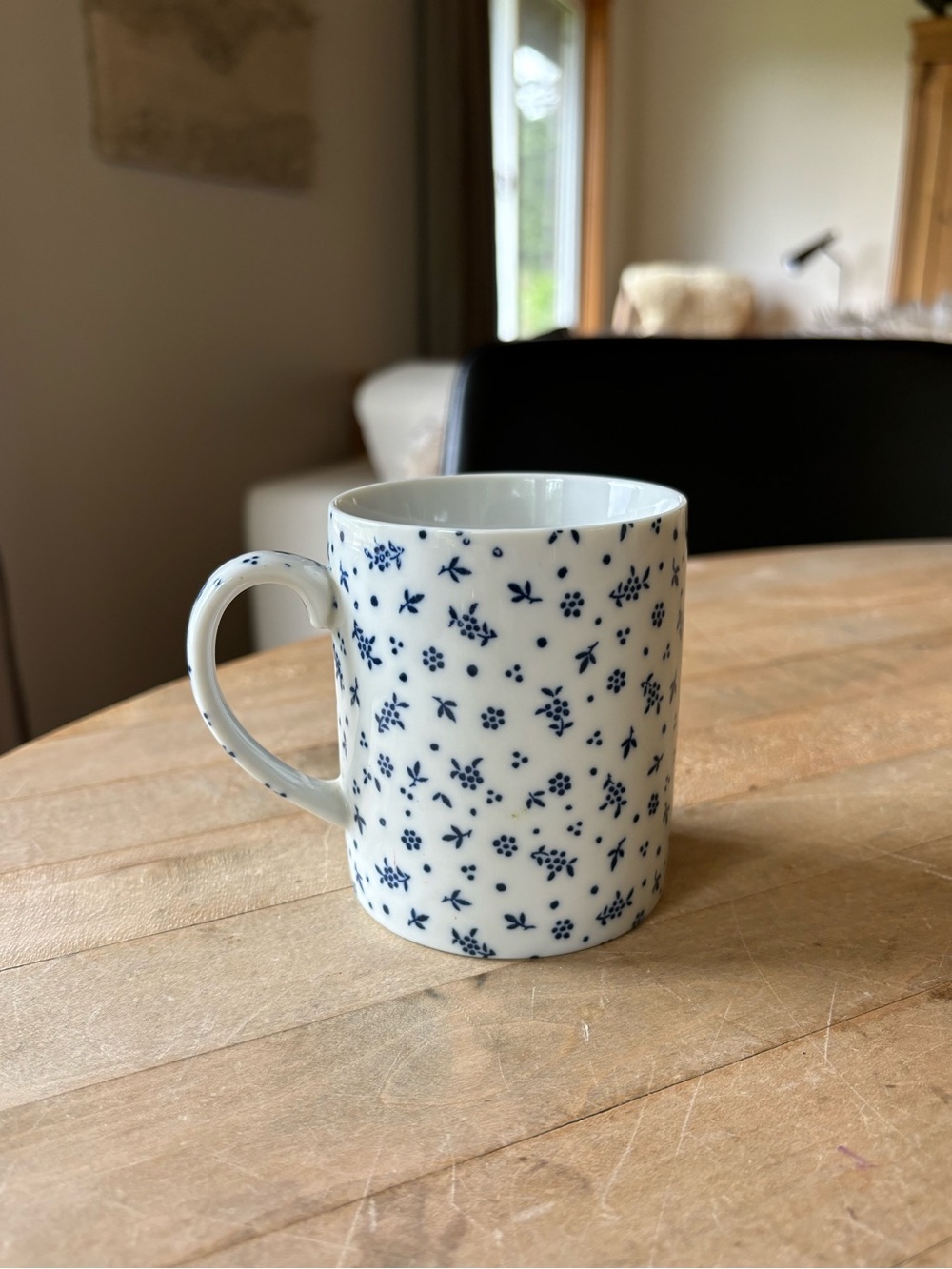 Vintage Calico Mug